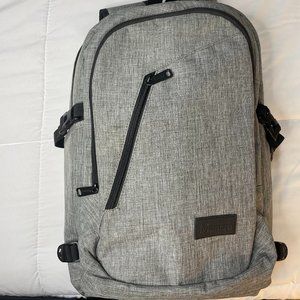 Mancro Laptop Grey Backpack